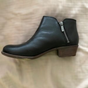 Lucky Brand Burklee black ankle boots
